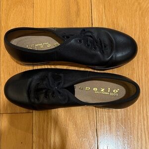 Capezio Women's Black Lace-Up Athletic Shoes